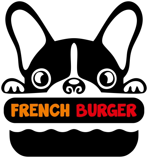 French Burger Logo